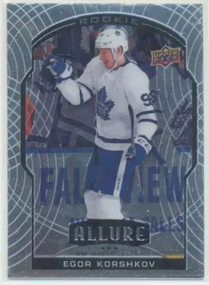 2020-21 ALLURE - EGOR KORSHKOV #85 ROOKIE