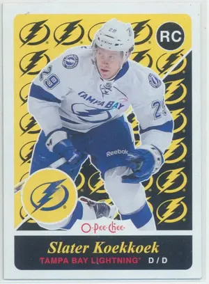 2015-16 O-PEE-CHEE - SLATER KOEKKOEK #543 RETRO ROOKIE