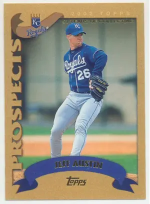 2002 Topps Traded - Jeff Austin #T183 Gold Parallel 842/2002