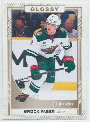 2023-24 UPPER DECK - BROCK FABER #R-1 O-PEE-CHEE GLOSSY