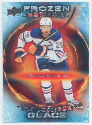2024-25 TIM HORTONS - LEON DRAISAITL #FH-3 FROZEN HOTSHOTS