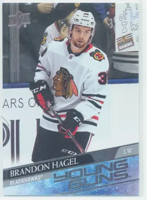 2020-21 UPPER DECK - BRANDON HAGEL #491 YOUNG GUNS