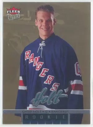 2005-06 FLEER ULTRA - CHRIS HOLT #232 ROOKIE GOLD MEDALLION
