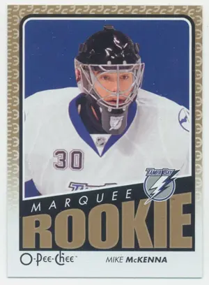 2009-10 O-PEE-CHEE - MIKE McKENNA #517 MARQUEE ROOKIES