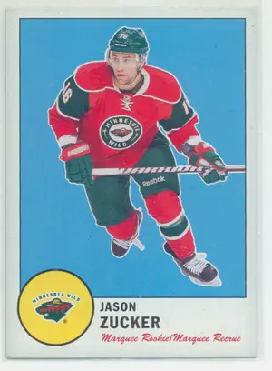 2012-13 O-PEE-CHEE - JASON ZUCKER #576 MARQUEE ROOKIE RETRO
