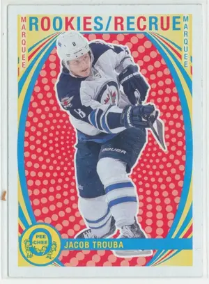 2013-14 O-PEE-CHEE - JACOB TROUBA #622 MARQUEE ROOKIES RETRO