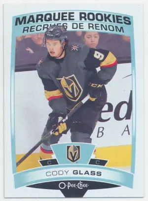 2019-20 O-PEE-CHEE - CODY GLASS #642 MARQUEE ROOKIES