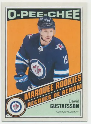 2019-20 O-PEE-CHEE - DAVID GUSTAFSSON #629 MARQUEE ROOKIES RETRO