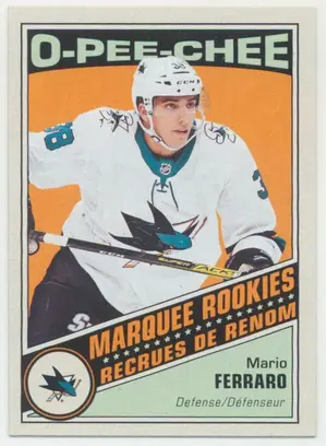 2019-20 O-PEE-CHEE - MARIO FERRARO #638 MARQUEE ROOKIES RETRO