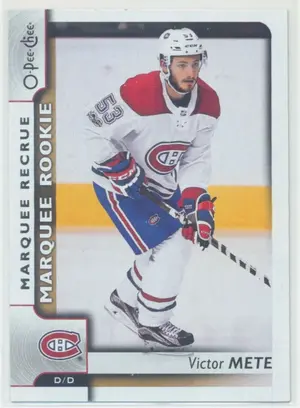 2017-18 O-PEE-CHEE - VICTOR METE #622 MARQUEE ROOKIE