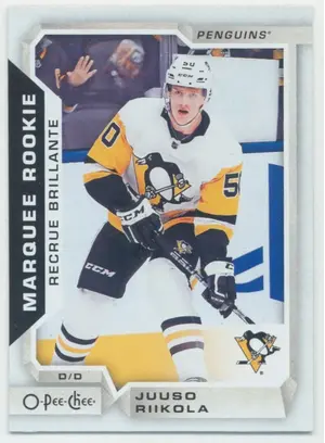 2018-19 O-PEE-CHEE - JUUSO RIIKOLA #646 MARQUEE ROOKIE