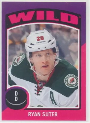 2014-15 O-PEE-CHEE - RYAN SUTER #ST-64 STICKERS