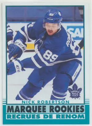 2020-21 O-PEE-CHEE - NICK ROBERTSON #627 MARQUEE ROOKIES RETRO