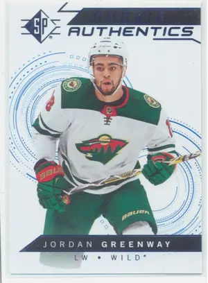 2018-19 SP - JORDAN GREENWAY #122 ROOKIE AUTHENTICS BLUE