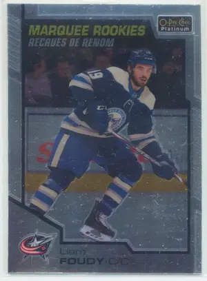 2020-21 O-PEE-CHEE PLATINUM - LIAM FOUDY #158 MARQUEE ROOKIES