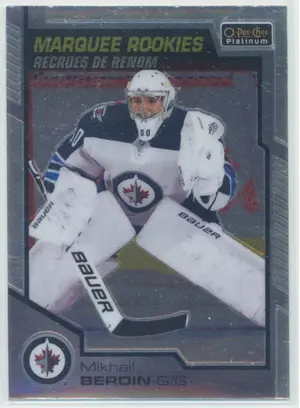 2020-21 O-PEE-CHEE PLATINUM - MIKHAIL BERDIN #188 MARQUEE ROOKIES