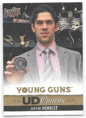 2013-14 Upper Deck UD Canvas #C115 Justin Schultz (Young Guns)