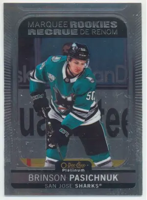 2021-22 O-PEE-CHEE PLATINUM - BRINSON PASICHNUK #245 MARQUEE ROOKIES