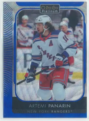 2021-22 O-PEE-CHEE PLATINUM - ARTEMI PANARIN #2 BLUE SURGE ⚠️