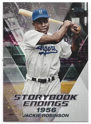 2018 Topps Update Storybook Endings #SE-5 Jackie Robinson