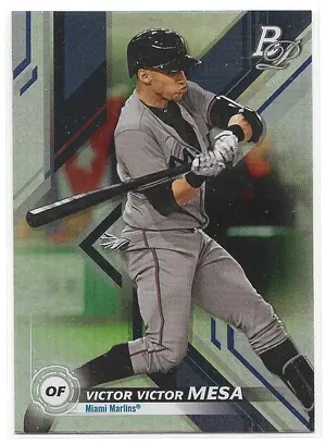 2019 Bowman Platinum Top Prospects #TOP-11 Victor Victor Mesa