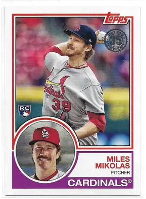 2018 Topps Update 1983 Topps #83-36 Miles Mikolas