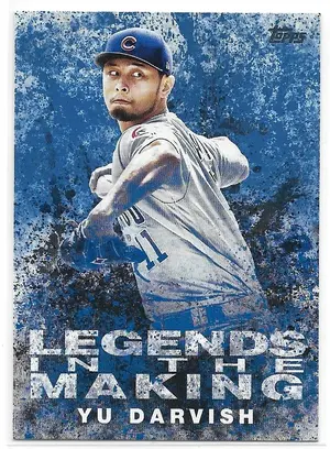2018 Topps Update Legends in the Making Blue #LITM-26 Yu Darvish