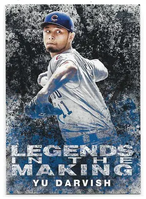 2018 Topps Update Legends in the Making Black #LITM-26 Yu Darvish