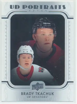 2019-20 UPPER DECK - BRADY TKACHUK #P-4 UD PORTRAITS
