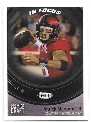 2017 Sage Hit #43 Patrick Mahomes II