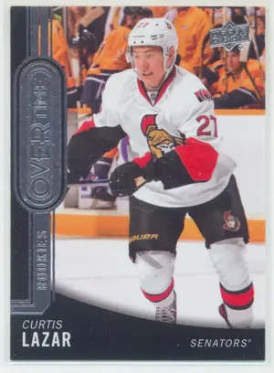 2014-15 OVERTIME - CURTIS LAZAR #108 ROOKIES