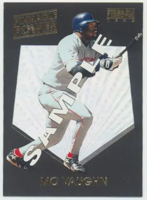 1996 Pinnacle - Mo Vaughn #2 Pinnacle Power Sample