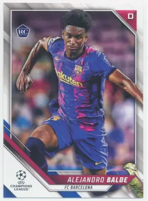 2021-22 Topps UEFA Champions League - Alejandro Balde #164 Rookie