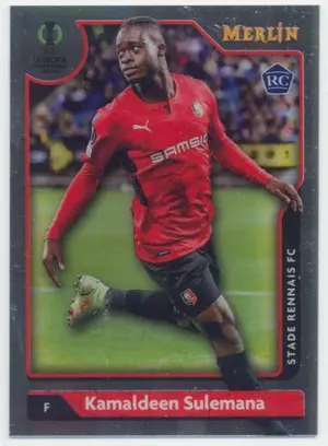2021-22 Topps Merlin Collection Chrome UCL - Kamaldeen Sulemana #94 Rookie