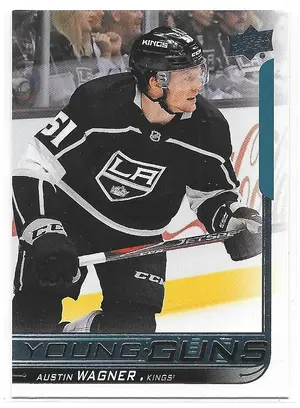 2018-19 Upper Deck #222 Austin Wagner RC (Young Guns)