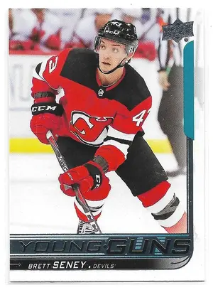 2018-19 Upper Deck #480 Brett Seney RC (Young Guns)
