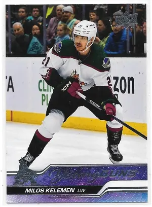 2023-24 Upper Deck #211 Milos Kelemen RC (Young Guns)
