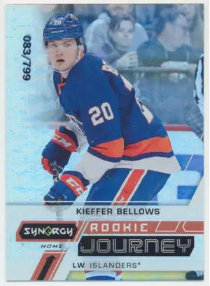 2020-21 SYNERGY - KIEFFER BELLOWS #RJ-KB ROOKIE JOURNEY HOME VARIATION 83/799