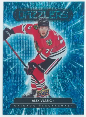 2022-23 UPPER DECK - ALEX VLASIC #DZ-107 DAZZLERS BLUE