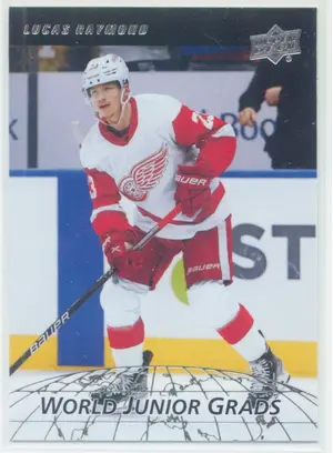 2022-23 UPPER DECK - LUCAS RAYMOND #WG-9 WORLD JUNIOR GRADS