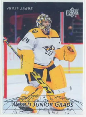 2022-23 UPPER DECK - JUUSE SAROS #WG-16 WORLD JUNIOR GRADS