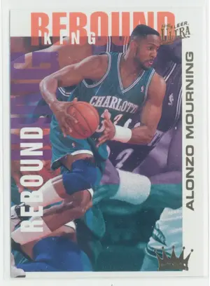 1994-95 Fleer Ultra - Alonzo Mourning #3 Rebound King