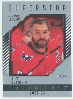 2022-23 UPPER DECK - ALEX OVECHKIN #HR-27 HONOR ROLL