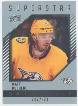 2022-23 UPPER DECK - MATT DUCHENE #HR-42 HONOR ROLL