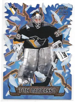 1997-98 Crown Royale Freeze Out Die-Cuts #16 Tom Barrasso