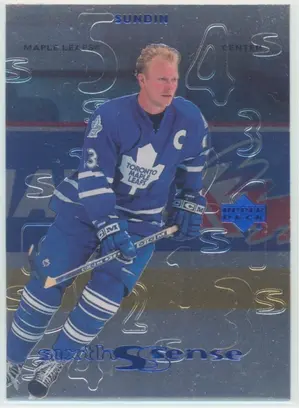 1999-00 UPPER DECK - MATS SUNDIN #SS17 SIXTH SENSE
