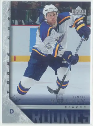 2005-06 UPPER DECK - DENNIS WIDEMAN #484 YOUNG GUNS