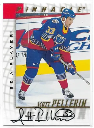 1997-98 Be A Player Autographs #50 Scott Pellerin