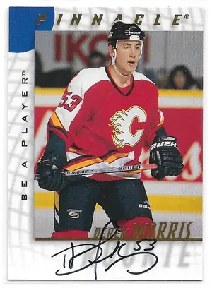 1997-98 Be A Player Autographs #245 Derek Morris RC