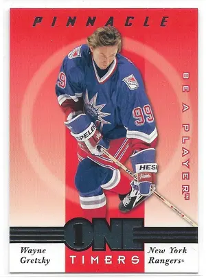 1997-98 Be A Player One Timers #1 Wayne Gretzky